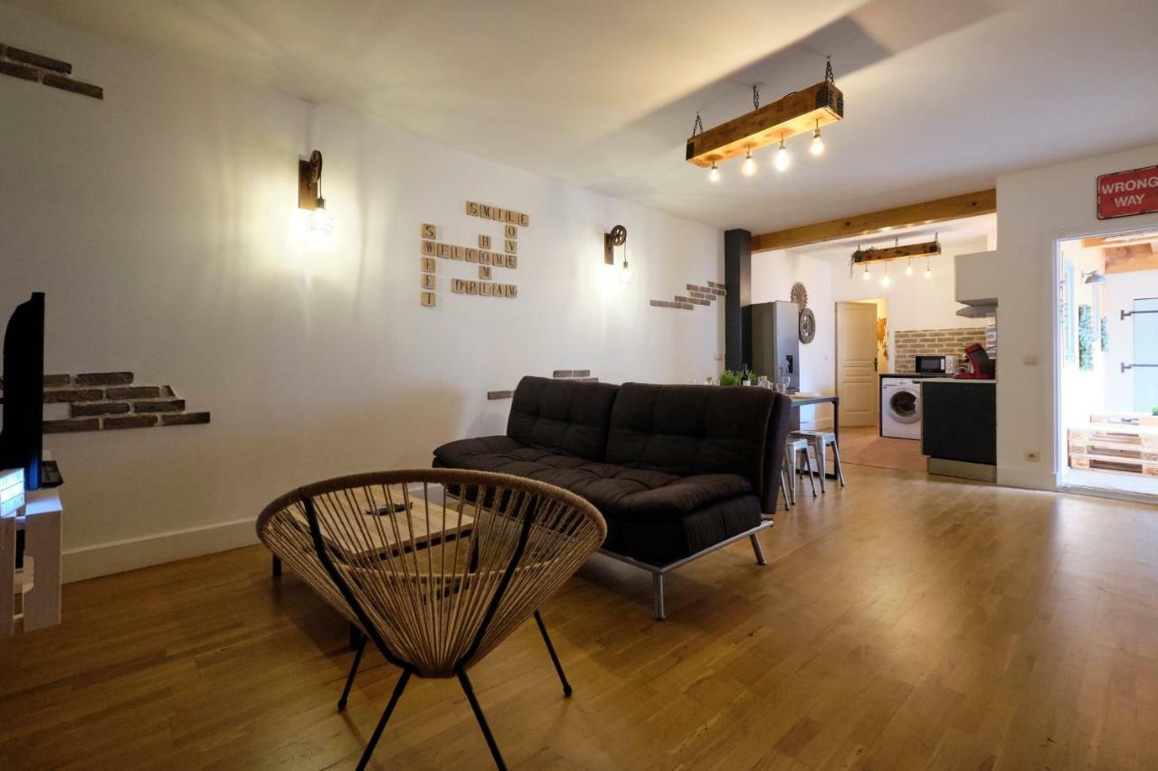 Melina - Appartement Dans Les Remparts De La Bastide Avec Parking Et Terrasse Carcassonne Luaran gambar